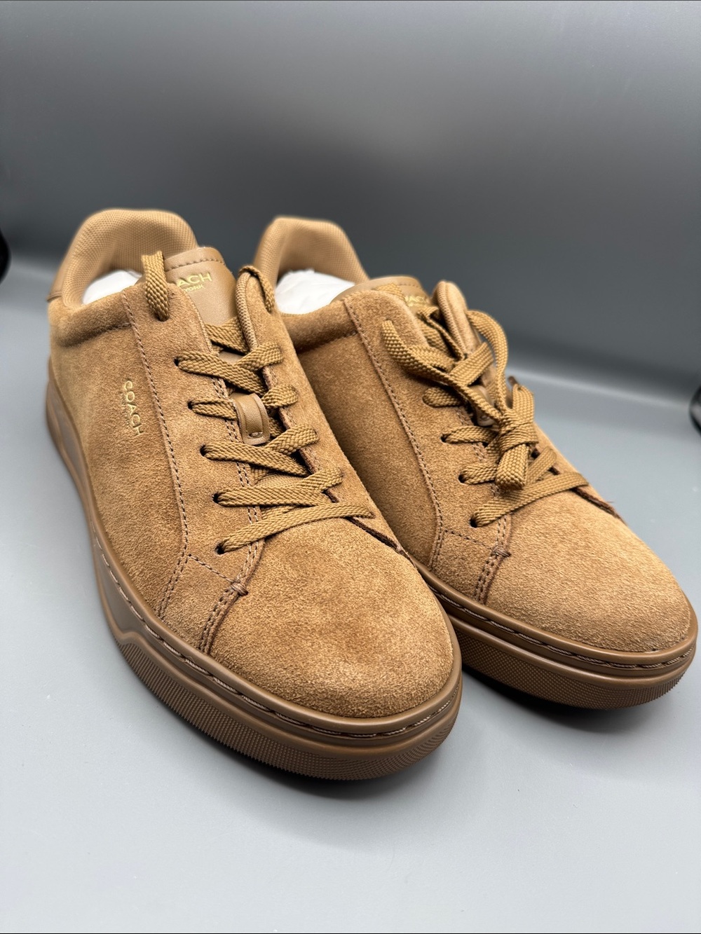 Coach Women's High Line Leather Sneakers